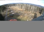 Archiv Foto Webcam Rennsteigwarte im Thüringer Wald 11:00