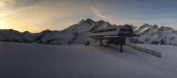 Archived image Webcam Panoramic View Hochkrimml – 2040 m 07:00