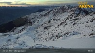Archiv Foto Webcam Zillertal Arena: Übergangsjoch Zell am Ziller 18:00