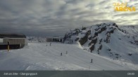 Archiv Foto Webcam Zillertal Arena: Übergangsjoch Zell am Ziller 08:00