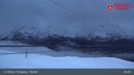 Archiv Foto Webcam Silvaplana Murtel 04:00