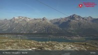 Archiv Foto Webcam Silvaplana Murtel 07:00