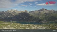 Archiv Foto Webcam Silvaplana Murtel 08:00