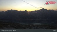 Archiv Foto Webcam Silvaplana Murtel 02:00