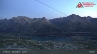 Archiv Foto Webcam Silvaplana Murtel 04:00