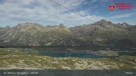 Archiv Foto Webcam Silvaplana Murtel 08:00