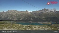Archiv Foto Webcam Silvaplana Murtel 08:00