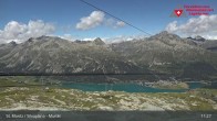 Archiv Foto Webcam Silvaplana Murtel 10:00