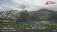 Archiv Foto Webcam Silvaplana Murtel 10:00