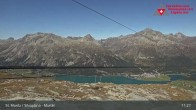 Archiv Foto Webcam Silvaplana Murtel 10:00