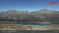Archiv Foto Webcam Silvaplana Murtel 10:00
