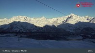 Archiv Foto Webcam Silvaplana Murtel 07:00