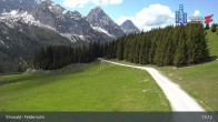 Archived image Webcam Ehrwald Alm - Feldernalm Zugspitze 12:00