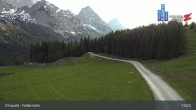 Archived image Webcam Ehrwald Alm - Feldernalm Zugspitze 18:00
