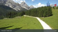 Archiv Foto Webcam Ehrwalder Alm - Feldernalm 10:00