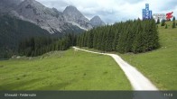 Archiv Foto Webcam Ehrwalder Alm - Feldernalm 10:00