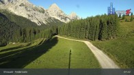 Archived image Webcam Ehrwald Alm - Feldernalm Zugspitze 06:00