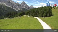Archived image Webcam Ehrwald Alm - Feldernalm Zugspitze 12:00