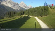 Archived image Webcam Ehrwald Alm - Feldernalm Zugspitze 07:00