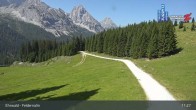 Archived image Webcam Ehrwald Alm - Feldernalm Zugspitze 10:00