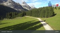 Archived image Webcam Ehrwald Alm - Feldernalm Zugspitze 09:00