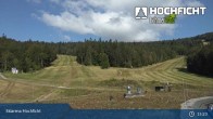 Archiv Foto Webcam Blick von der Skiarena am Hochficht 14:00