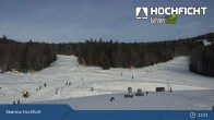 Archiv Foto Webcam Blick von der Skiarena am Hochficht 14:00