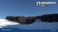 Archiv Foto Webcam Blick von der Skiarena am Hochficht 08:00