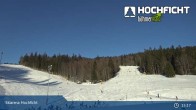 Archiv Foto Webcam Blick von der Skiarena am Hochficht 14:00