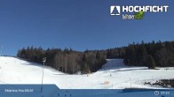 Archiv Foto Webcam Blick von der Skiarena am Hochficht 08:00