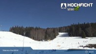 Archiv Foto Webcam Blick von der Skiarena am Hochficht 10:00