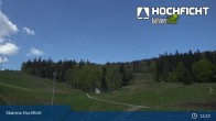 Archiv Foto Webcam Blick von der Skiarena am Hochficht 14:00