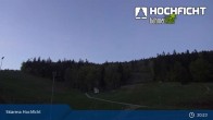 Archiv Foto Webcam Blick von der Skiarena am Hochficht 20:00