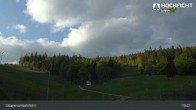 Archiv Foto Webcam Blick von der Skiarena am Hochficht 18:00