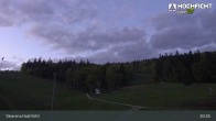 Archiv Foto Webcam Blick von der Skiarena am Hochficht 20:00