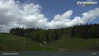 Archiv Foto Webcam Blick von der Skiarena am Hochficht 14:00