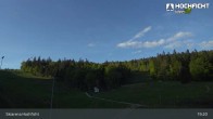 Archiv Foto Webcam Blick von der Skiarena am Hochficht 18:00