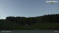 Archiv Foto Webcam Blick von der Skiarena am Hochficht 02:00