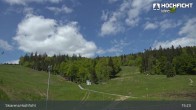 Archiv Foto Webcam Blick von der Skiarena am Hochficht 14:00