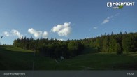 Archiv Foto Webcam Blick von der Skiarena am Hochficht 18:00