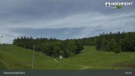 Archiv Foto Webcam Blick von der Skiarena am Hochficht 14:00