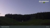 Archiv Foto Webcam Blick von der Skiarena am Hochficht 02:00