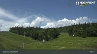 Archiv Foto Webcam Blick von der Skiarena am Hochficht 14:00
