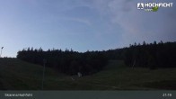 Archiv Foto Webcam Blick von der Skiarena am Hochficht 20:00