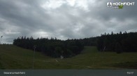 Archiv Foto Webcam Blick von der Skiarena am Hochficht 14:00