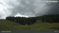 Archiv Foto Webcam Blick von der Skiarena am Hochficht 14:00