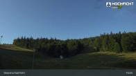 Archiv Foto Webcam Blick von der Skiarena am Hochficht 18:00