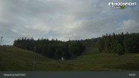 Archiv Foto Webcam Blick von der Skiarena am Hochficht 18:00