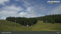 Archiv Foto Webcam Blick von der Skiarena am Hochficht 14:00