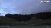 Archiv Foto Webcam Blick von der Skiarena am Hochficht 20:00